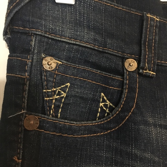 True Religion vintage wash blue jeans in size 10 - Picture 2 of 16